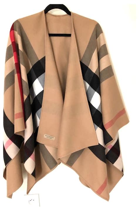 burberry poncho cape wrap|Burberry poncho cape sale.